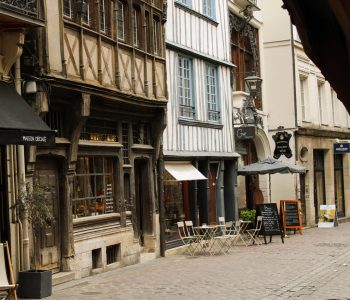 façade d'un immeuble à rouen