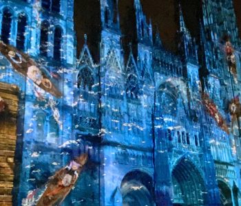 La cathédrale de Rouen illuminée en 2023